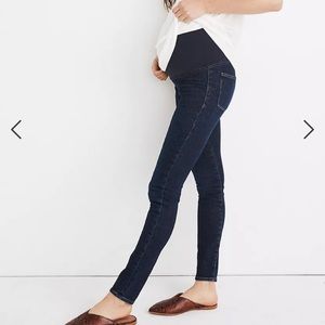 Madewell full panel maternity skinny jeans